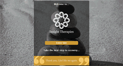 Desktop Screenshot of insighttherapies.co.uk