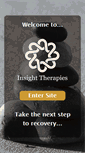 Mobile Screenshot of insighttherapies.co.uk